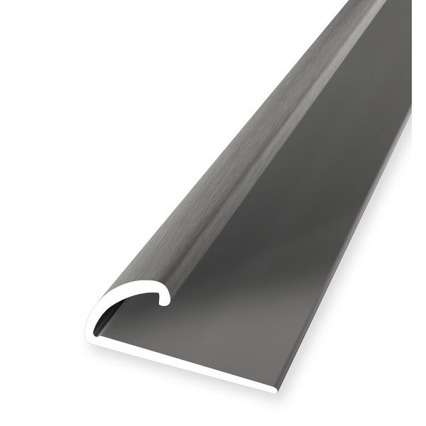 Einfassprofil PF 370 SK 26x12x8,5mm Alu edelstahl eloxiert