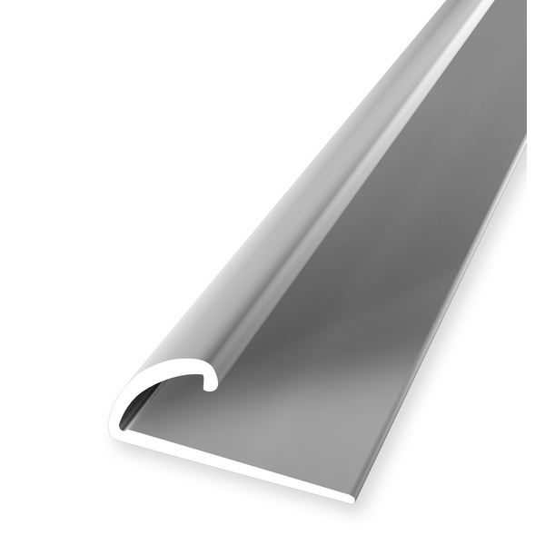 Einfassprofil PF 370 SK 26x12x8,5mm Alu silber eloxiert