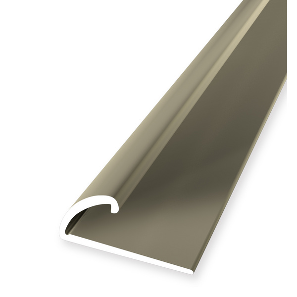 Einfassprofil PF 370 SK 26x12x8,5mm Alu sand eloxiert