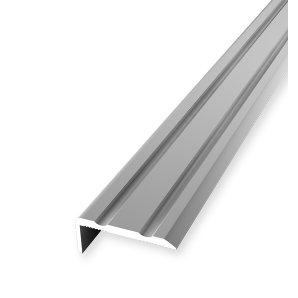 Winkelprofil PF 236 SK selbstklebend 24,5x10x2mm 0-7mm 1m Alu eloxiert silber