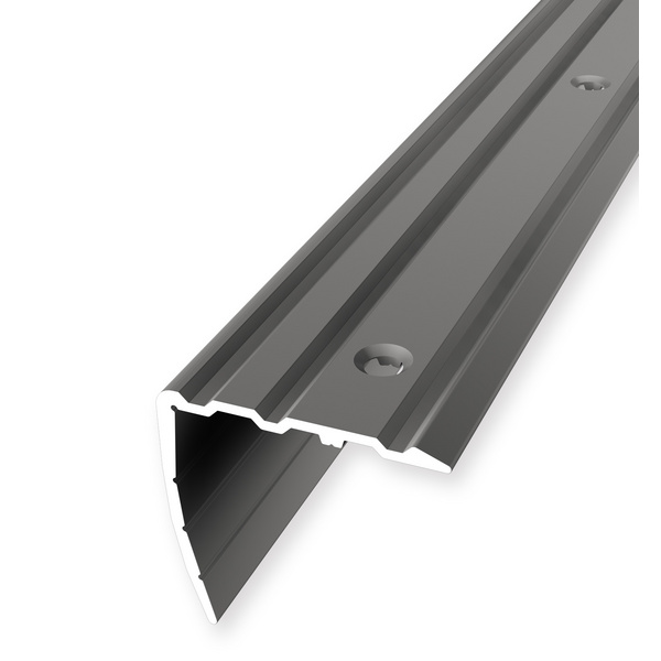 Winkelprofil, PF 535, BxHxS 31 x 29 x 2 mm, Aluminium edelstahl, eloxiert