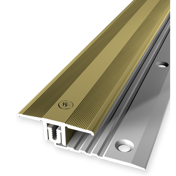 Twin Übergangs-Profil PF 488 Alu gold eloxiert