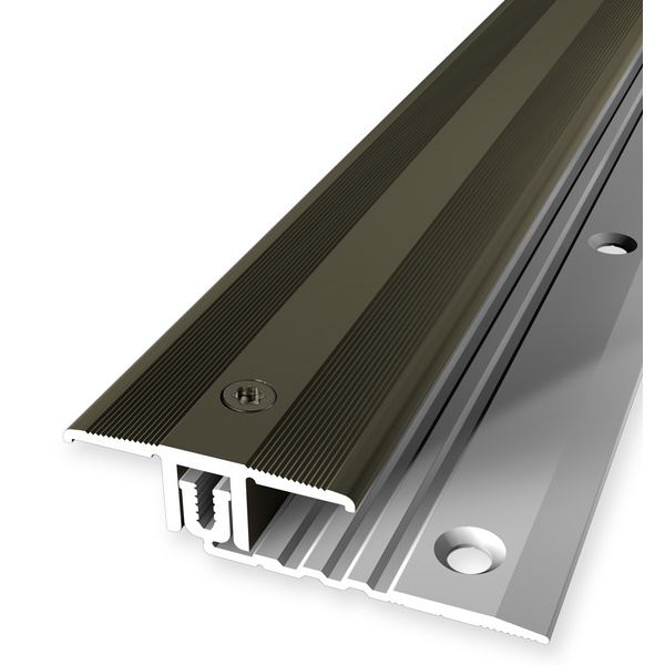 Twin Übergangs-Profil PF 488 Alu bronze eloxiert