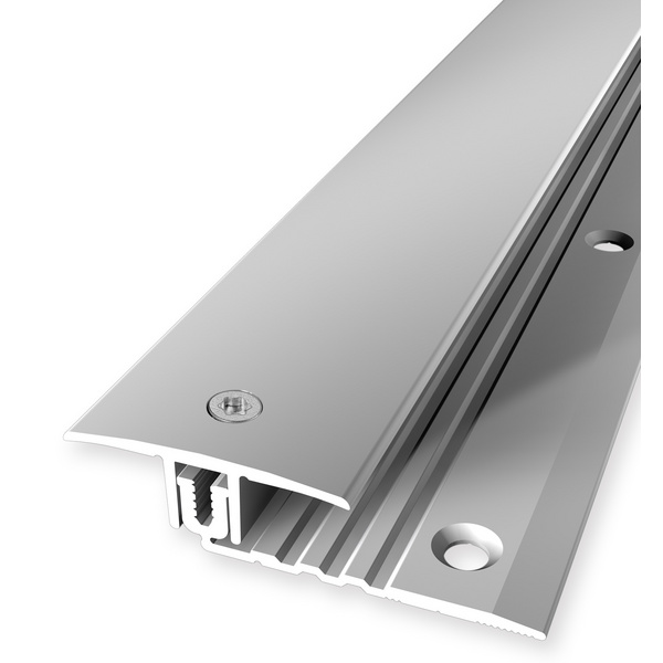 Combi Endprofil PF 258, Aluminium silber, eloxiert