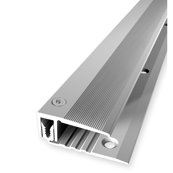 Combi End-Profil PF 387 Maxx Alu silber eloxiert