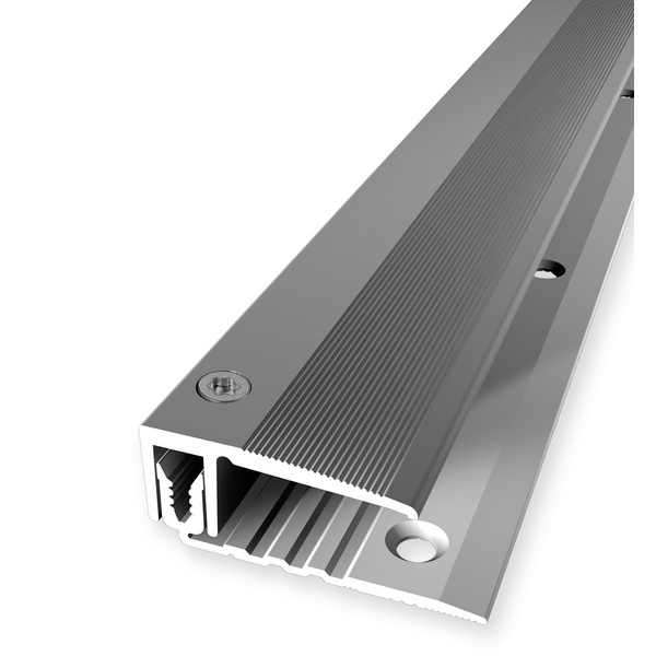 Combi End-Profil PF 387 Maxx Alu edelstahl eloxiert