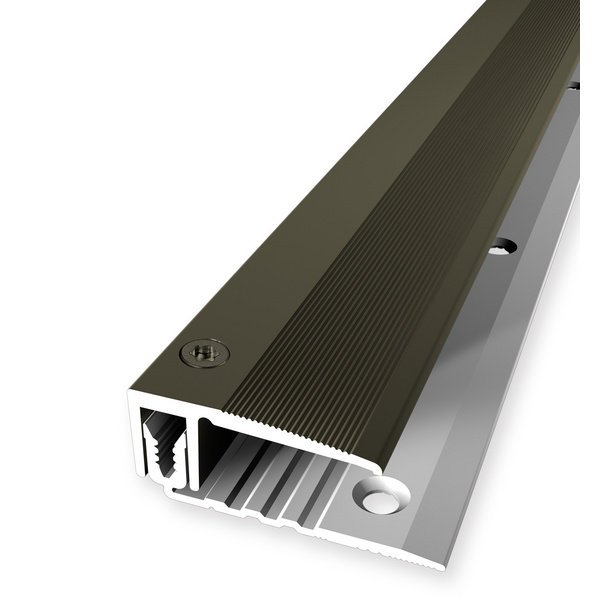 Combi End-Profil PF 387 Maxx Alu bronze eloxiert