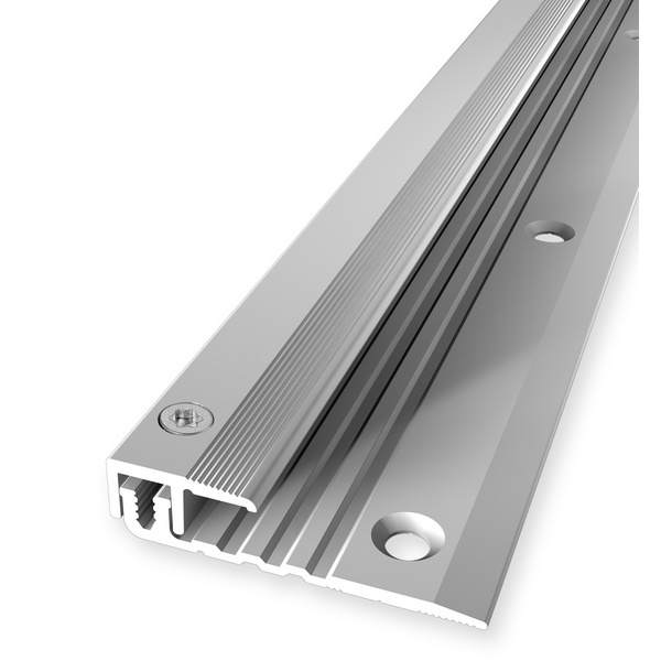 Combi End-Profil PF 377V Alu silber eloxiert