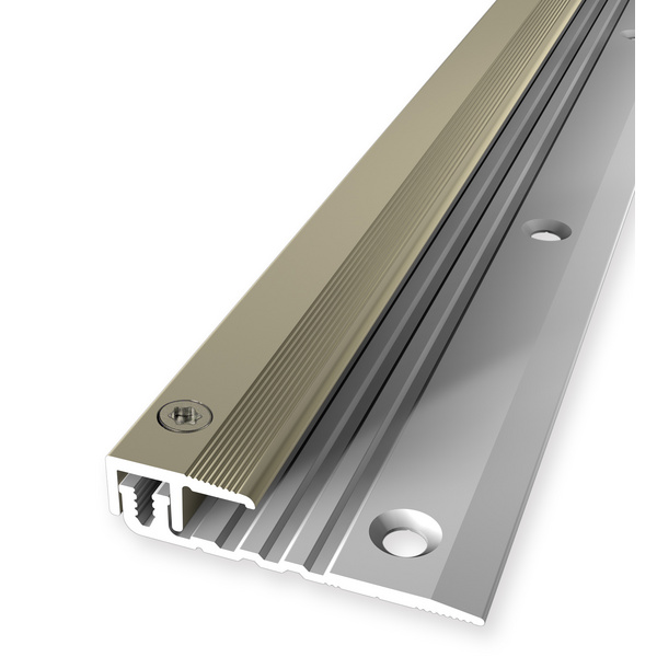 Combi End-Profil PF 377V Alu sand eloxiert