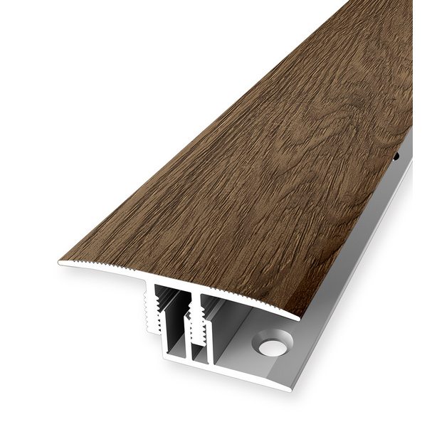 Premium Click Übergang PF 588 H Aluminium Tigua Holzdekorfolie