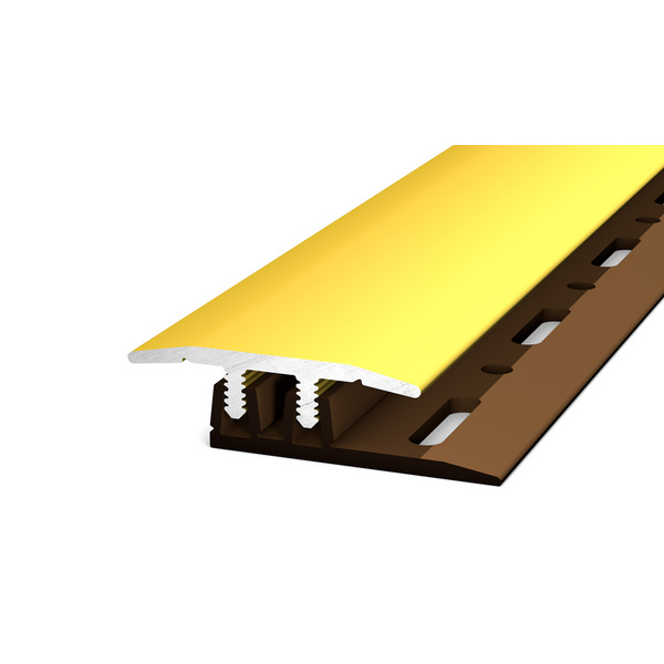 Profi-Design Übergangsprofil für Aufbauhöhen von 4,0 - 7,5mm 27x6x900mm, gold
