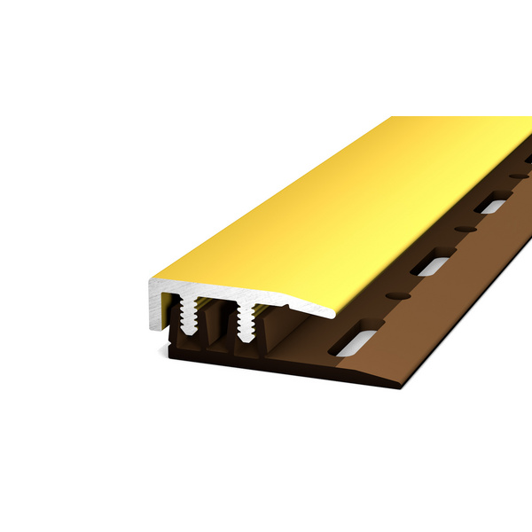 Profi-Design Abschlussprofil für Aufbauhöhen von 4,0 - 7,5mm 21x6x900mm, gold