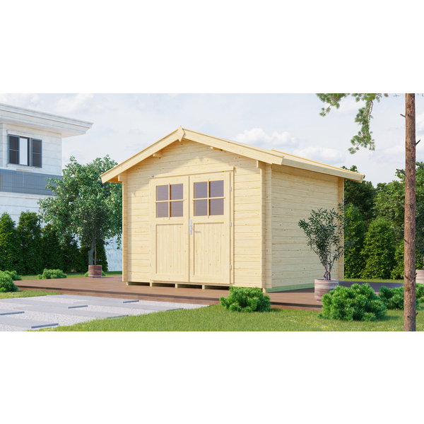 Gartenhaus Premium28 DT, 300x250