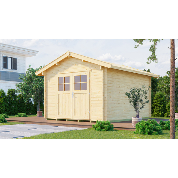 Gartenhaus Premium28 DT, 300x380