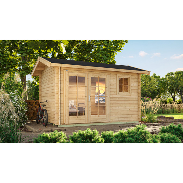 Gartenhaus 163 Gr.2, 28mm, DT, EF, seitl. Eingang