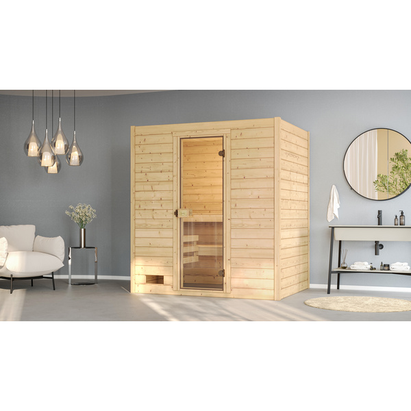 Massivholzsauna 38mm VALIDA 2 GT