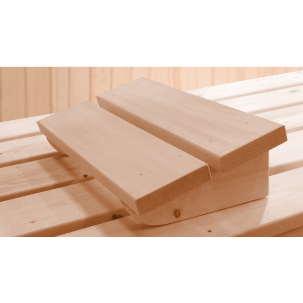 Massivholzsauna VALIDA 2 GT, Kompakt 5, 4