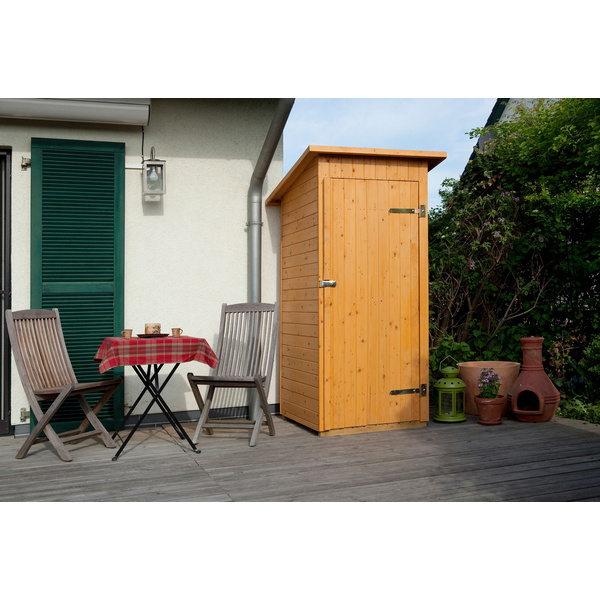 Garten-/Terrassenschrank 361 Gr.1 Flachdach, 14mm, ET