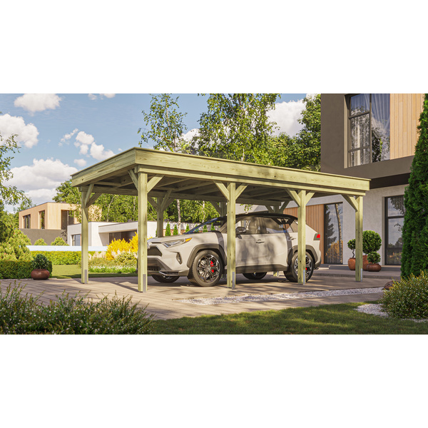 Carport 609, Schneelast 3kN/m² inkl. selbstkl. Metalldachbahn