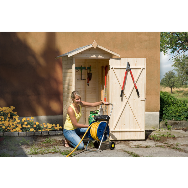 Garten-/Terrassenschrank 351 Gr.1 Satteldach, 14mm, ET