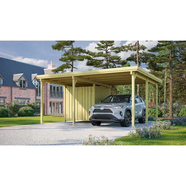 Carport 607 Gr.1, inkl. Geräteraum