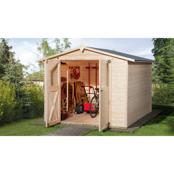 Gartenhaus 316 Gr.3, natur, 19mm, DT
