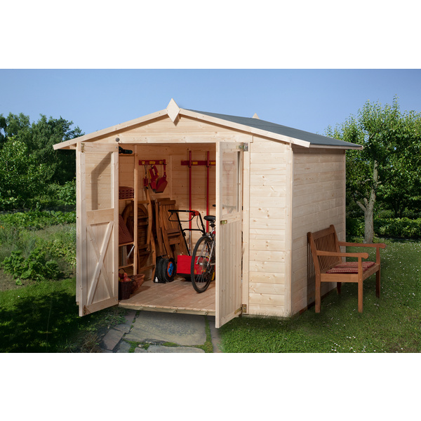 Gartenhaus 316 Gr.4, natur, 19mm, DT