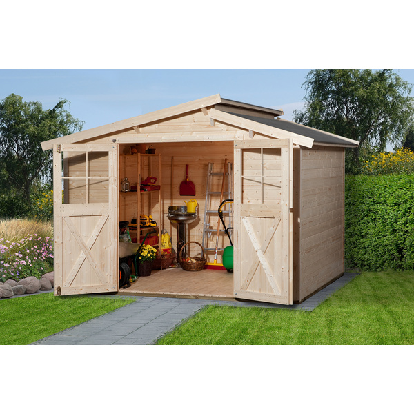 Gartenhaus 323 Gr.4, natur, 19mm