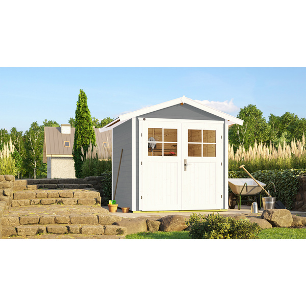 Gartenhaus 224 Gr.1, grau, 21mm, DT