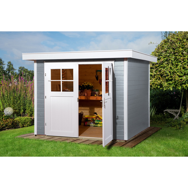 Gartenhaus 227 Gr.2, grau, 21mm