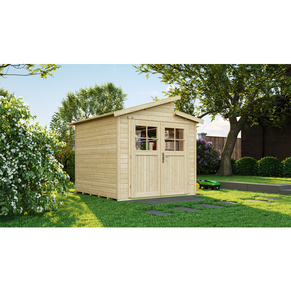 Gartenhaus 226 Gr.2, natur, 21mm