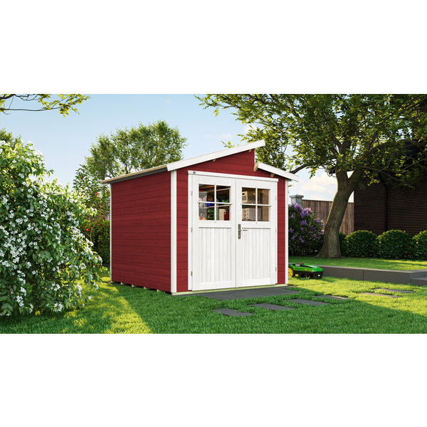Gartenhaus 226 Gr.2, schwedenrot, 21mm