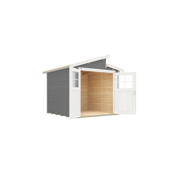 Gartenhaus 226 Gr.2, grau, 21mm