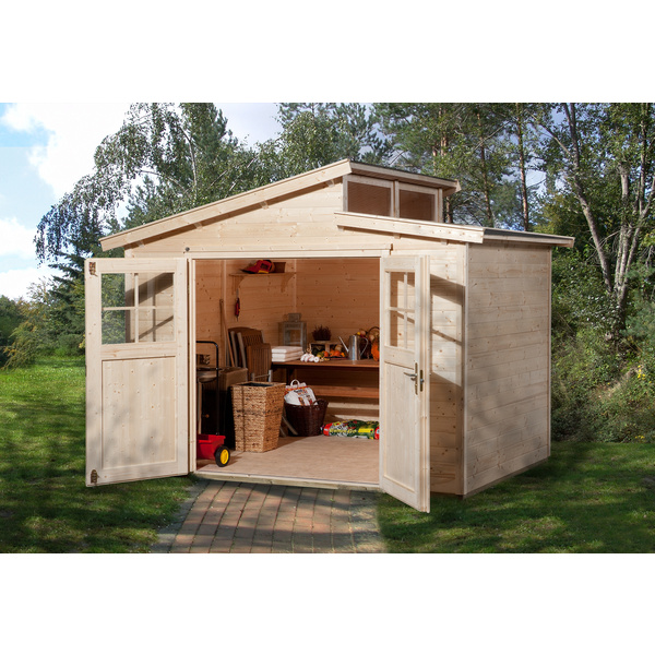 Gartenhaus 226 Gr.3, natur, 21mm