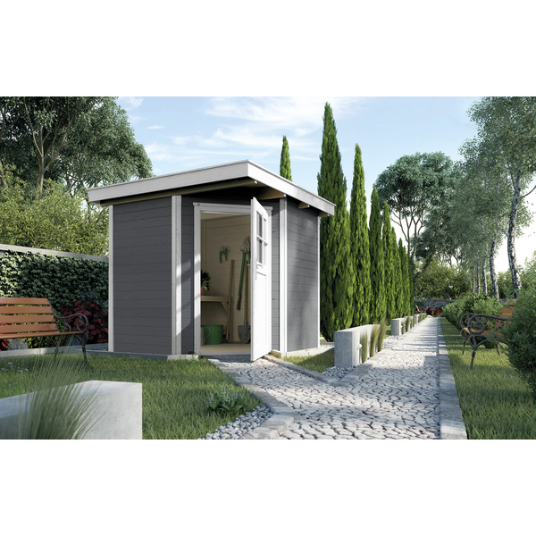 Gartenhaus 229 Gr.1, grau, 21mm