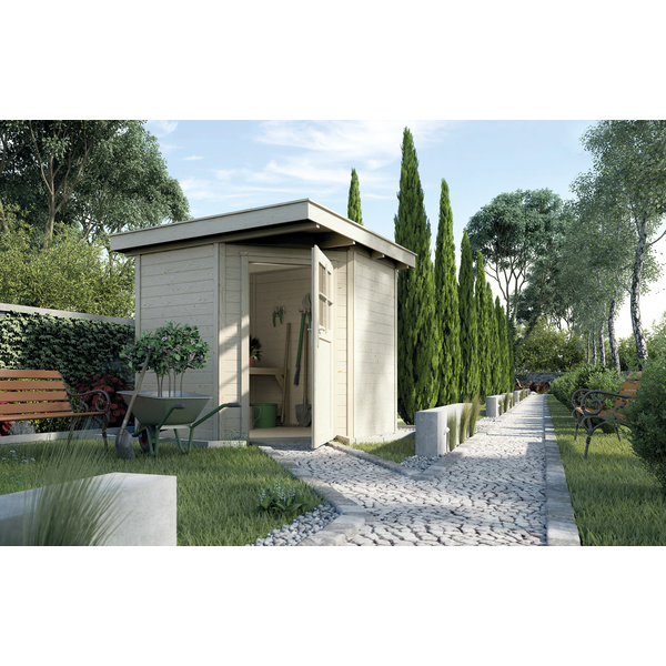 Gartenhaus 229 Gr.1, natur, 21mm