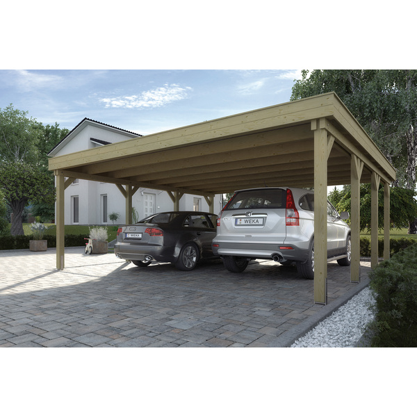 Doppelcarport 609 Gr. 1 mit Trapezblech-Dach