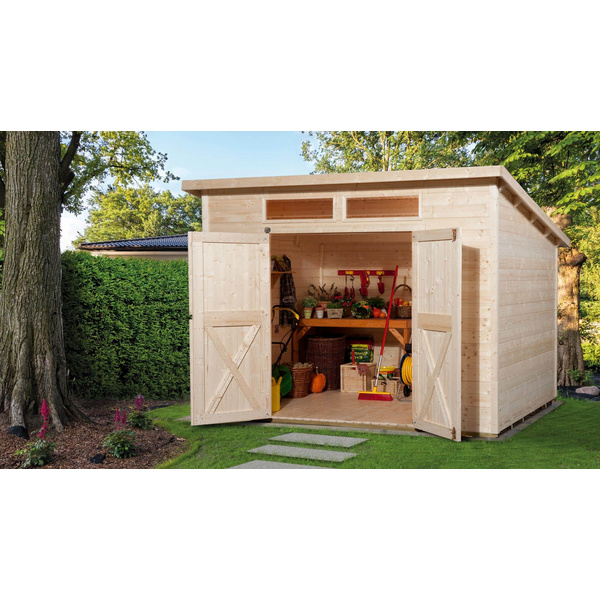 Gartenhaus 325 A Gr.2 natur, 19mm