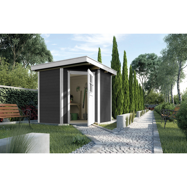 Gartenhaus 229 Gr.1, anthrazit, 21mm