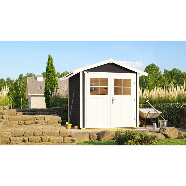 Gartenhaus 224 Gr.1, anthrazit, 21mm, DT
