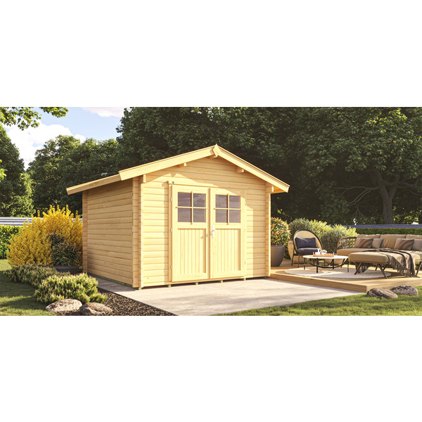 Gartenhaus Premium45 Gr.3, DT, 300x300