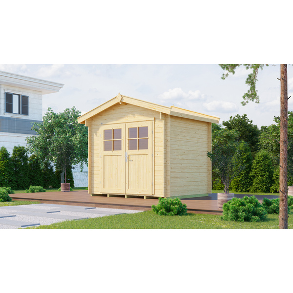 Gartenhaus Premium28 DT, 250x250