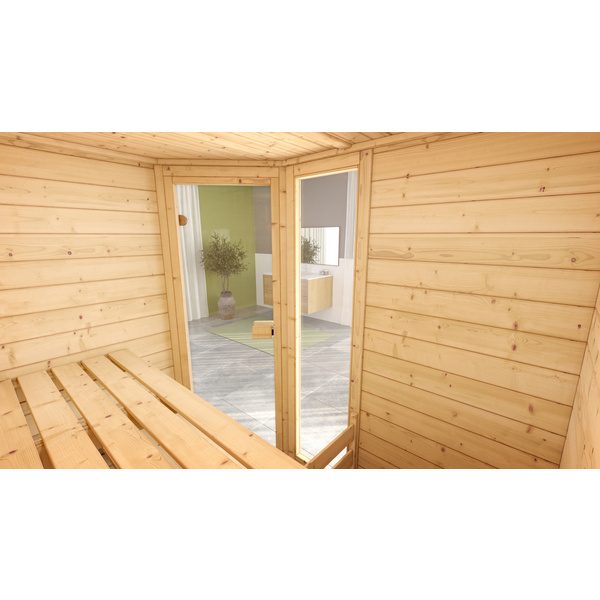 MH-SAUNA ECK 189X139 GT, O6, 0
