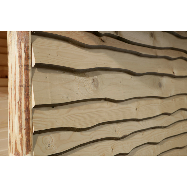 Gartenhaus 820 Gr.1, natur, VD/T 100cm, ET, EF