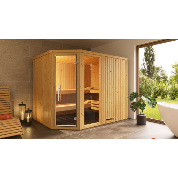 Element-Ecksauna VARBERG4 GTF, OS 7.5
