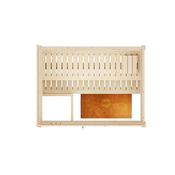 Premium-Massivholzsauna 45mm BERGEN 1 GTF