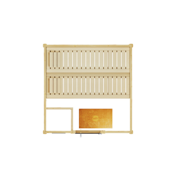 Premium-Massivholzsauna 45mm BERGEN 2 GT