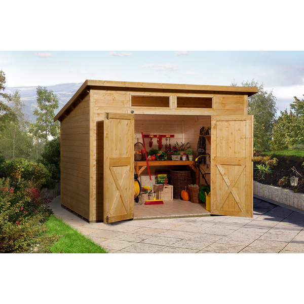 Gartenhaus 325 A Gr.1 lasiert, 19mm
