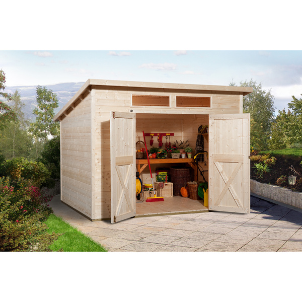 Gartenhaus 325 A Gr.1, natur, 19mm