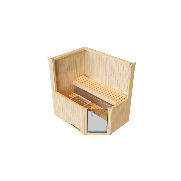 Element-Ecksauna VARBERG 1 GT, BioS 4, 5